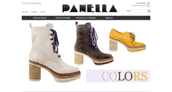 Desktop Screenshot of panellashoes.com