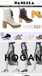 Mobile Screenshot of panellashoes.com